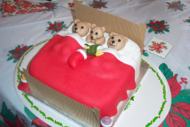 cake-ວັນຄຣິດສະມາດ 9 ລາຍຊື່